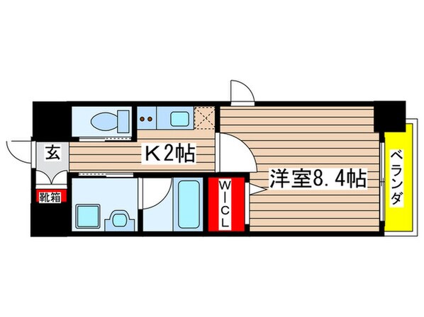 ウルフィエスタ桜山の物件間取画像